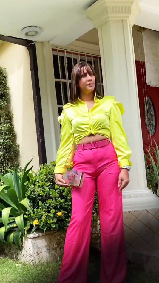 Elegant Pink Pants